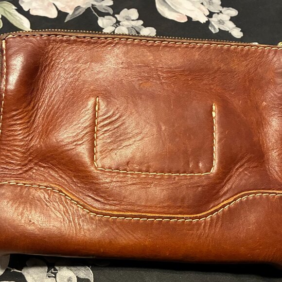 Coronado Leather Company - No. 194 Utility Pouch in Stonewashed Chestnut - Picture 2 of 7